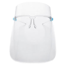 Reusable Plastic Face Shield with Glasses