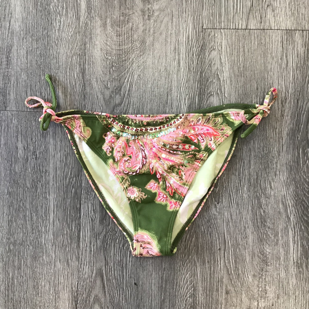 IVY - Olive/Pink Bikini Bottom
