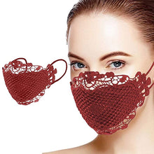 Red Lace 'Couture Collection' Face Mask