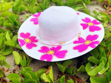 Fuchsia 'Hibiscus' HandMade Sun Hat